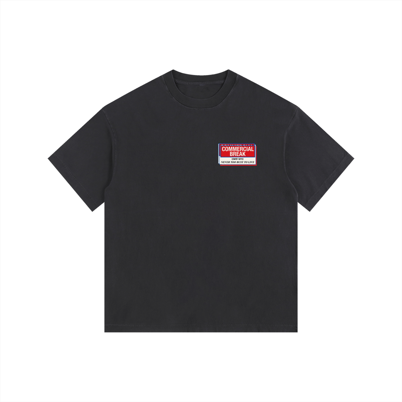 /// CB002 Vintage Washed Oversized Cotton T-Shirt