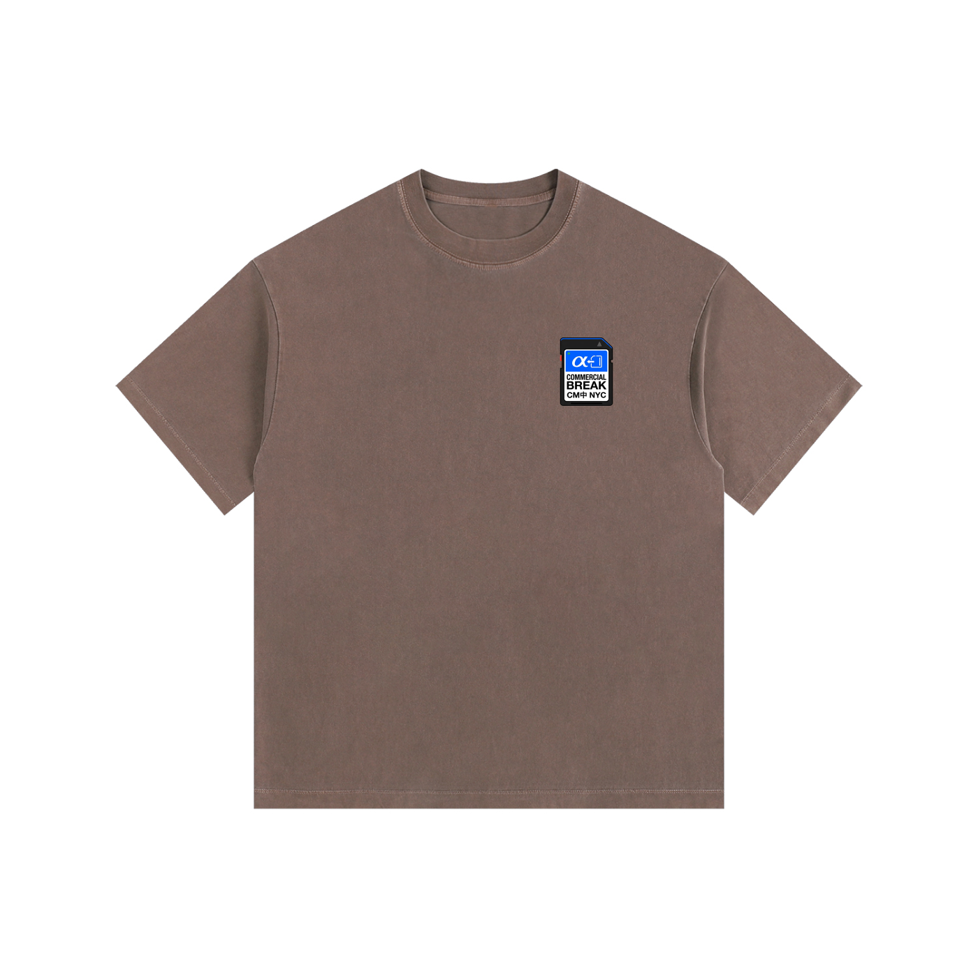 ///CB006 Vintage Washed Oversized Cotton T-Shirt