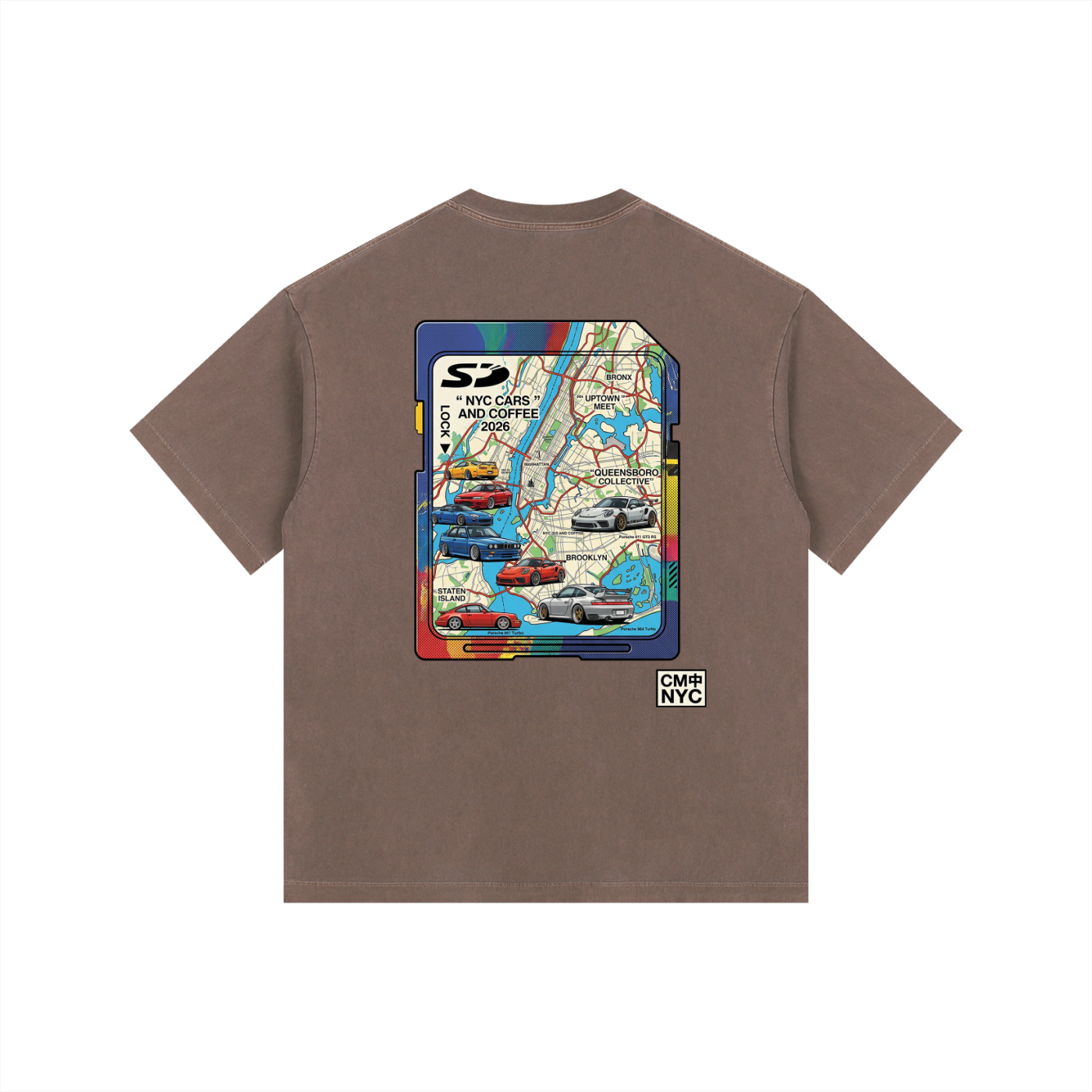 /// CB001 Vintage Washed Oversized T-Shirt