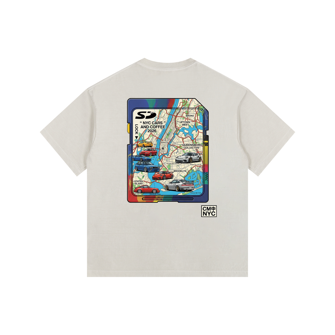 /// CB001 Vintage Washed Oversized T-Shirt