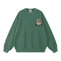 Mivec-78 Snow Washed Oversized Sweatshirt