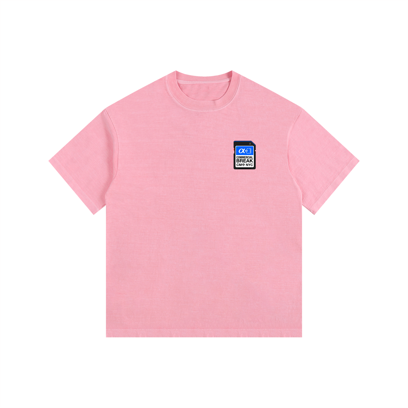 ///CB006 Vintage Washed Oversized Cotton T-Shirt