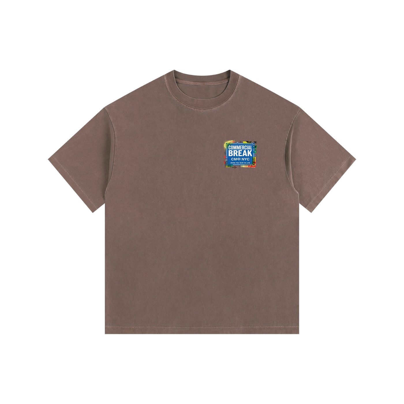 /// CB001 Vintage Washed Oversized T-Shirt