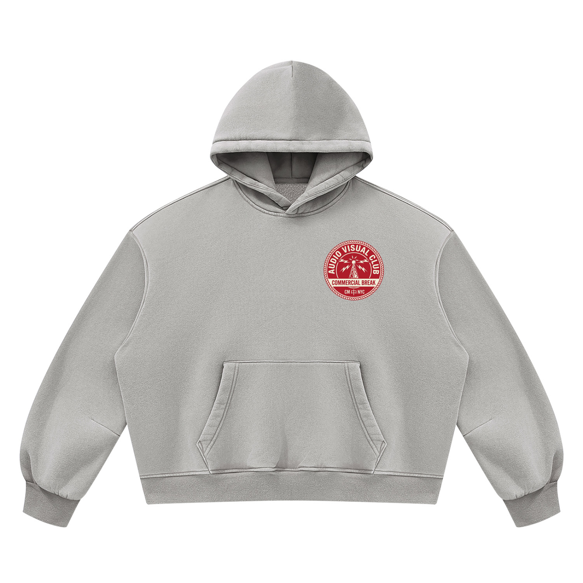 AV Club Vintage Wash Boxy Fleece Hoodie