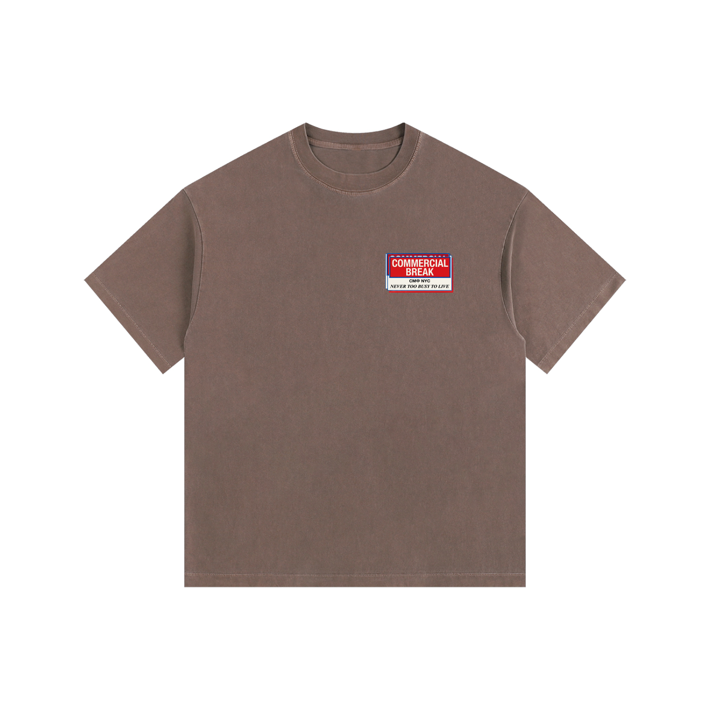 /// CB002 Vintage Washed Oversized Cotton T-Shirt