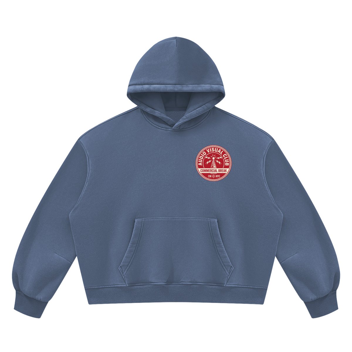 AV Club Vintage Wash Boxy Fleece Hoodie