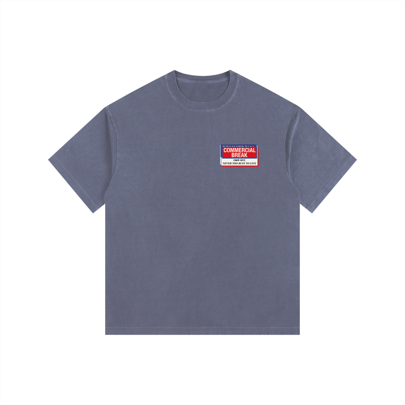 /// CB002 Vintage Washed Oversized Cotton T-Shirt