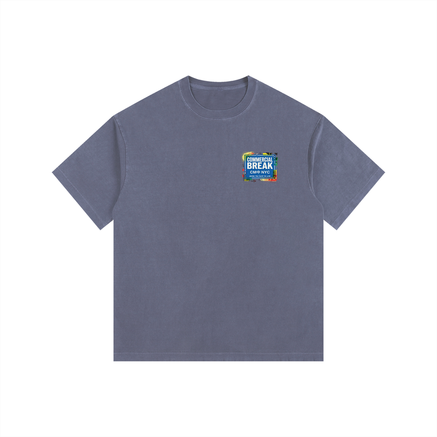/// CB001 Vintage Washed Oversized T-Shirt
