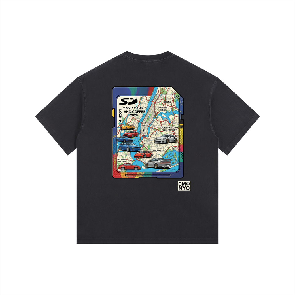 /// CB001 Vintage Washed Oversized T-Shirt