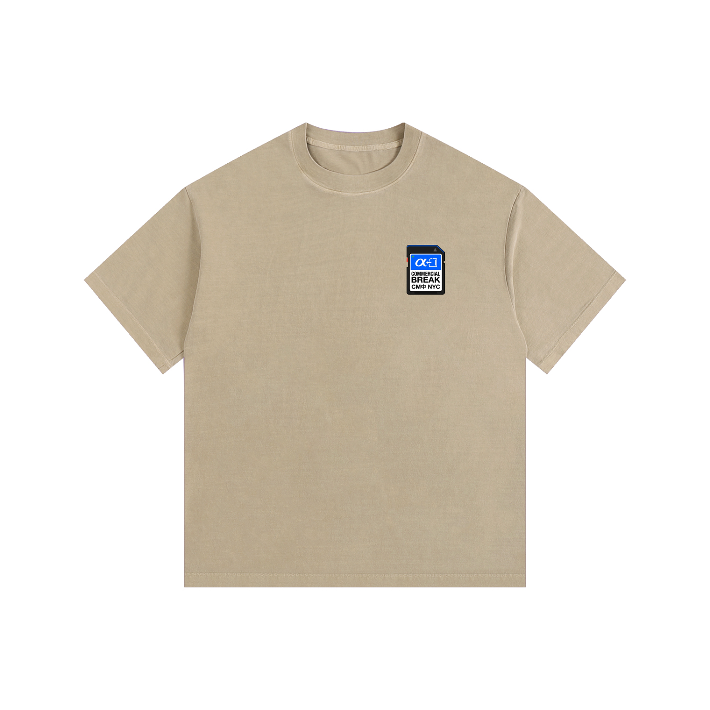 ///CB006 Vintage Washed Oversized Cotton T-Shirt