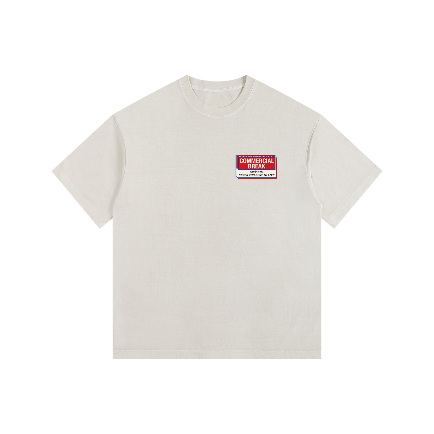 /// CB002 Vintage Washed Oversized Cotton T-Shirt