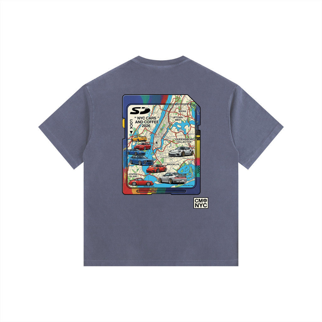/// CB001 Vintage Washed Oversized T-Shirt