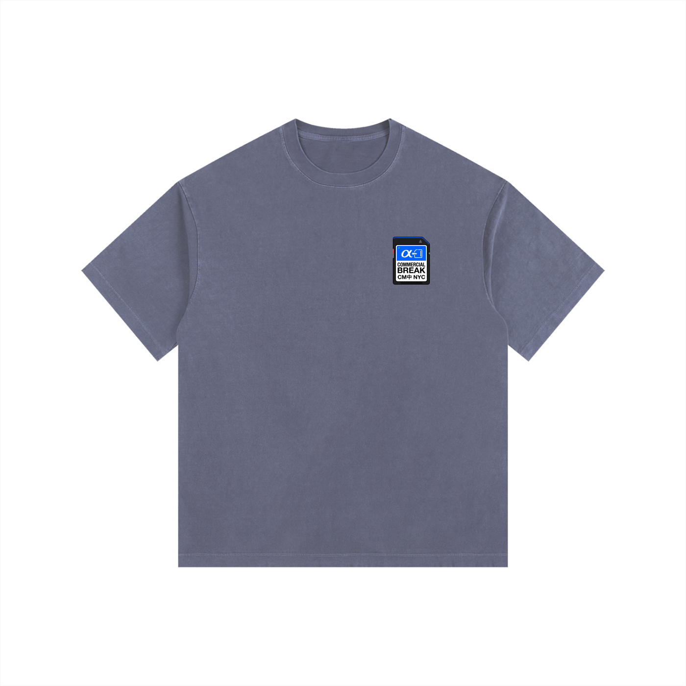 ///CB006 Vintage Washed Oversized Cotton T-Shirt